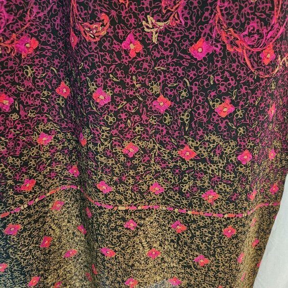 Emma & James Women Purple Polyester V-Neck Short Sleeve Long Maxi Dress Size 8 - Picture 2 of 8